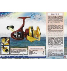 Manual casting reel 510M